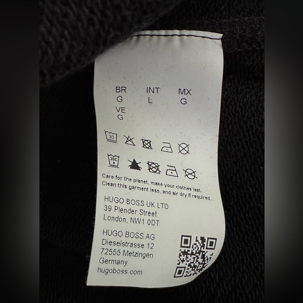 Hugo Boss Bruce Lee Hoodie Size L with Embroidered Bruce Lee EC - Picture 7 of 7
